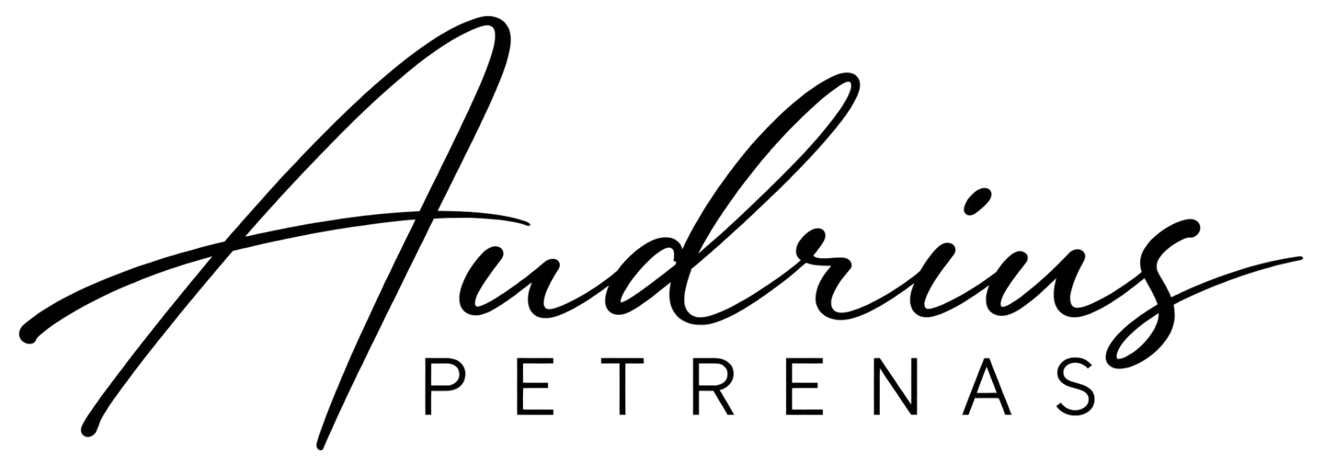 Audrius Petrėnas – asmeninis logotipas